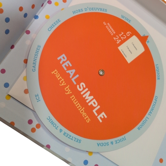 Real Simple Celebrations - party planning and recipe book mint condition - Picture 5 of 6